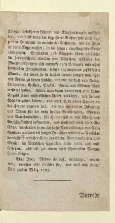 Vorrede zur dritten Auflage