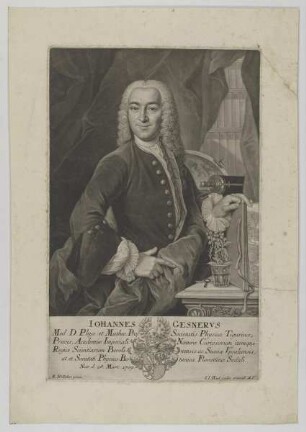 Bildnis des Iohannes Gesnervs
