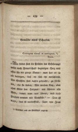 Gemälde eines Schurken.