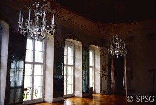 Rheinsberg, Schloss Rheinsberg, Großer Saal (Spiegelsaal), R. 3.