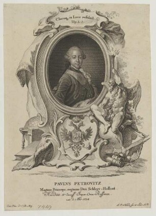 Bildnis des Pavlvs Petrovitz