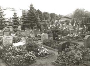 Dippoldiswalde, Altenberger Straße. Friedhof, Grabanlagen