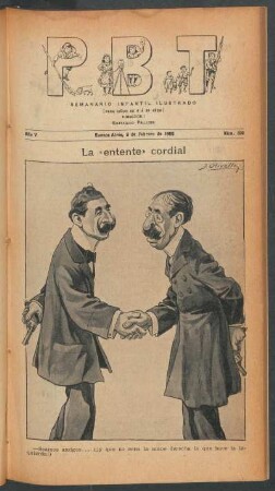 La "entente" cordial - [Caricatura]