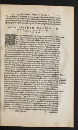 Alia Eiusdem Oratio De Sancto Et Salutari Festo Paschae.