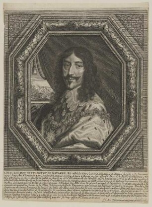 Bildnis des Lovis XIII. Roy de France et de Navarre