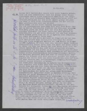 Brief an Gertrud Schönberg : 20.07.1933