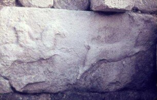 Eschmun-Tempel [bei Sidon] mytholog. Szene 5. Jh.