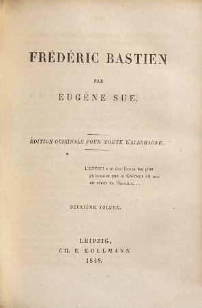 Les sept péchés capitaux, 2,2. L' Envie
