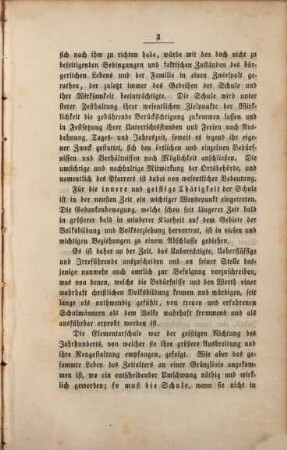 Grundzüge, betreffend Einrichtung und Unterricht der evangelischen einklassigen Elementarschulen : [Berlin, den 3. Okt. 1854]