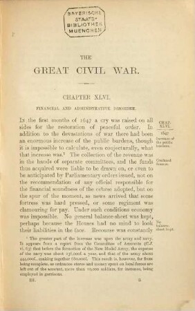 History of the great Civil War : 1642 - 1649. 3, 1647 - 1649