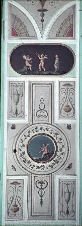 Wandgestaltung nach herculanischen und pompejanischen Vorbildern