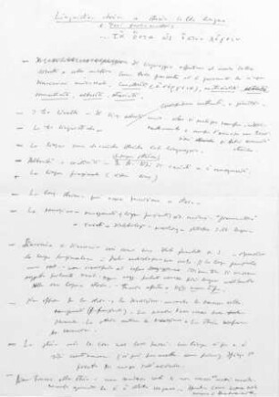 2-8, Linguistica storica e storia delle lingue (Tesi fundamentali)