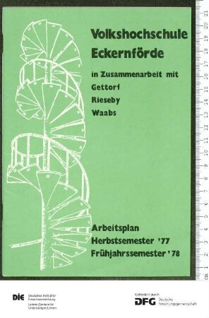Programm Jahr 1977/1978