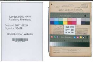 Entnazifizierung Wilhelm Kockskemper , geb. 15.07.1892 (Bahnbeamter)