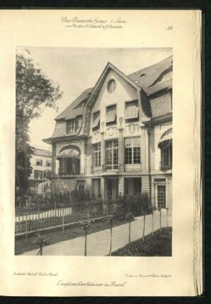 Einfamilienhaus in Basel.