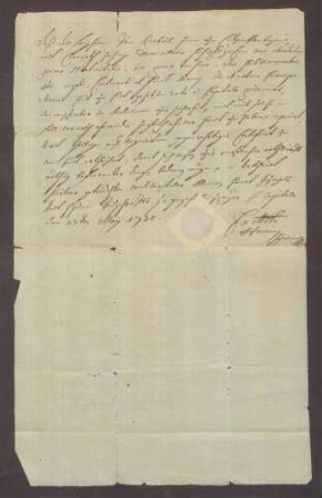Zeugnisse des Lothar Franz Knebel von Katzenelnbogen .