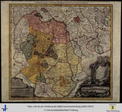 Mappa Geographica Comitatus Oettingensis ...