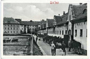 Grimma. Artillerie - Regiment 14. Kaserne, Stall I.