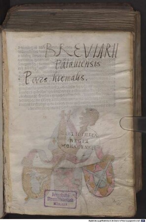 Breviarium Pataviens : im Auftrag von Friedrich von Öttingen und Christoph von Schachner, Bischöfe von Passau. [I, 1-7 und II, 1-6]. 1