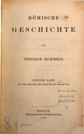 Römische Geschichte, 2