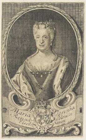 Bildnis der Maria Josepha, Regina Poloniae, Elect. Saxon