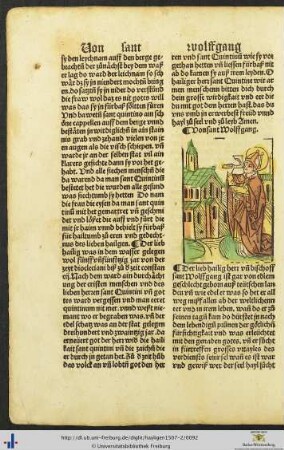 Von sant Wolffgang