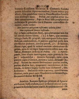 Disputatio Historico-Politica De Dominatu Pontificis Romani