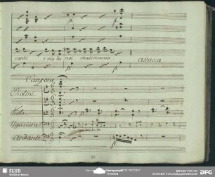 Canzone: "Nel cor più non mi sento"