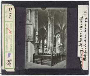 Lüneburg: Johanniskirche, Blick Richtung Südosten