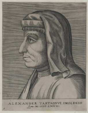 Bildnis des Alexander Tartagnvs