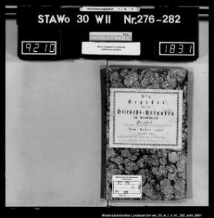 Zivilstandsregister Grafhorst (Kanton Bahrdorf)