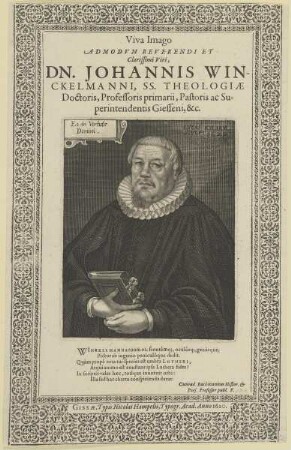 Bildnis des Johannis Winckelmannus