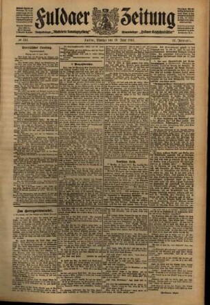 Ausgabe vom Montag, den 13. Juni 1910.