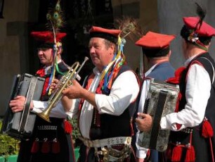 Straßenmusiker am Hauptmarkt