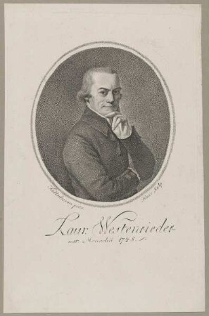 Bildnis des Laur. Westenrieder