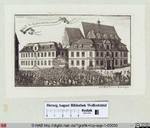 Gebäude der Zahlen-Lotterie in Braunschweig