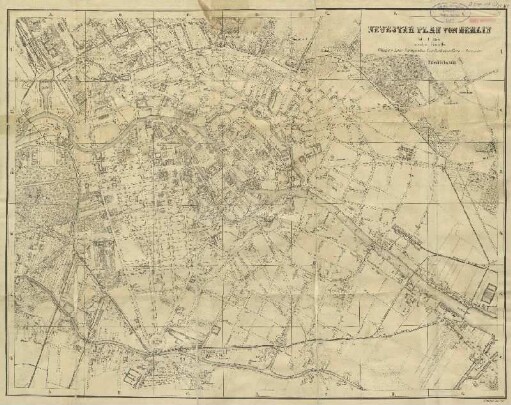 Neuester Plan von Berlin