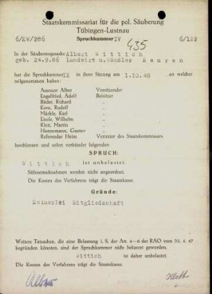 Wittich, Albert