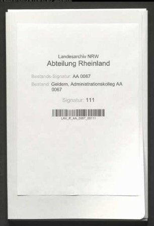 Religionsbeschwerde wider den römisch-katholischen Pastor zu St. Tönisberg