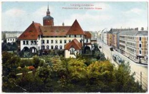 Leipzig-Lindenau : Diakonissenhaus und Gundorfer Straße