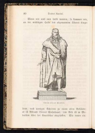 Albrecht Dürers Standbild.