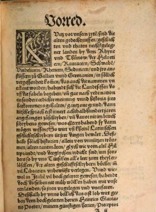 Die vralt varhafftig Alpisch Rhetia sampt dem Tract der anderen Alpgebirgen : nach Plinij Ptolemei Strabonis auch anderen Welt vn[d] gschichtscheybern warer anzeygung