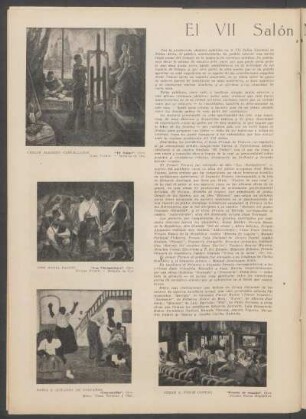 El VII Salón Nacional de Bellas Artes