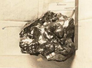 Psilomelan aus Langenstriegis. Leipzig: Geologisches Landesamt