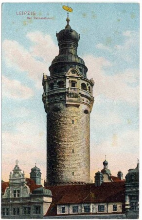Leipzig : der Rathausturm