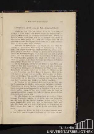 b. Wasserbehälter zur Ansammlung und Aufbewahrung von Gießwasser.