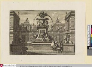[Entwurf einen Brunnen; Un grande fontaine]