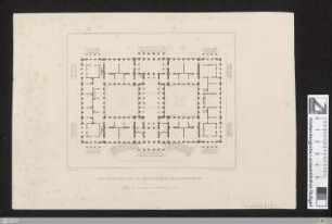 Grundriss Des K. Schlosses Rosenstein