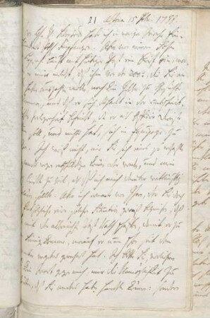 Nr.21: Altona, 15.2.1788