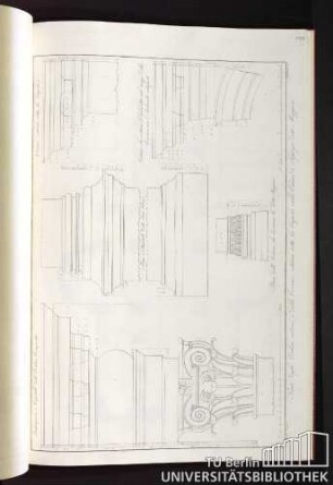 Parti degli Ordini interni e della Cornice esterna sotto la Cupola nella Chiesa di S. Giorgio detto Maggiore
